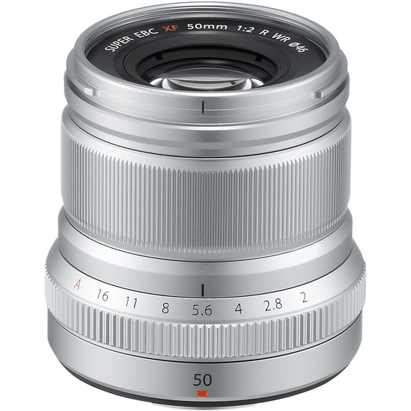 Fujifilm XF50mmF2 R WR Lens - (Silver)