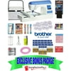 $1249 VALUE BROTHER® PE-770 EMBROIDERY MACHINE WITH USB PORT AND BONUS PACK!
