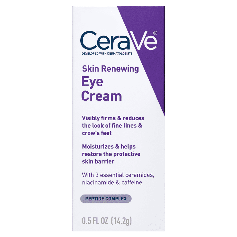 Skin Renewing Eye Cream with Caffeine & Peptides, 0.5 fl oz photo 6