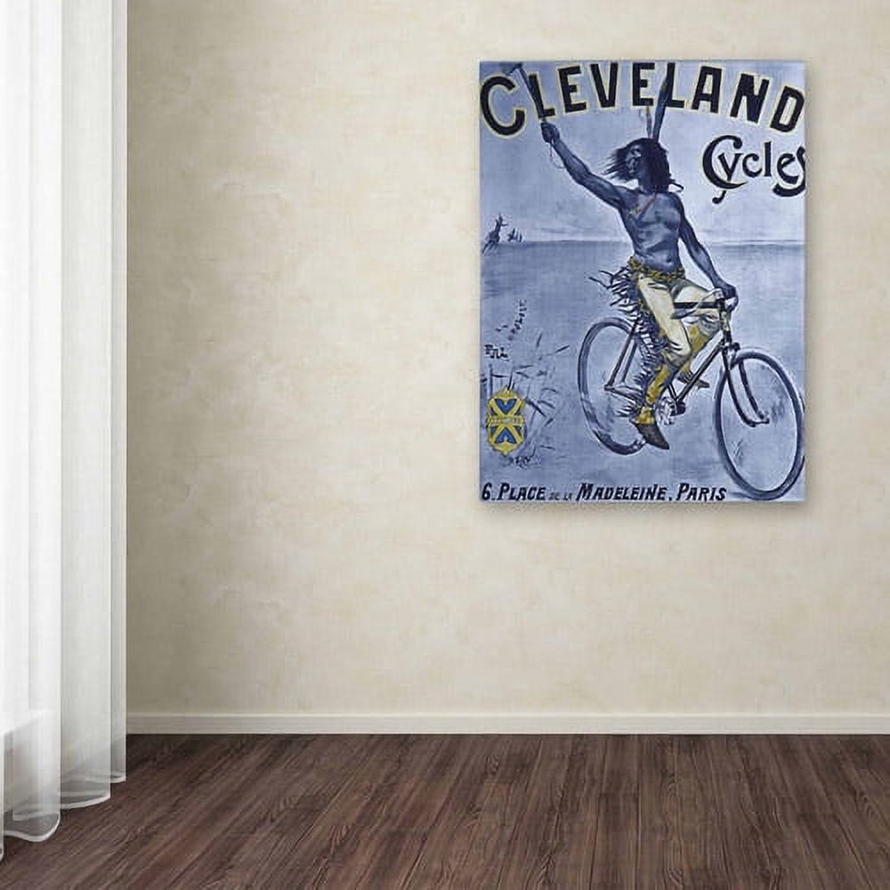 Trademark Fine Art "Bike 55" Canvas Art by Vintage Apple Collection