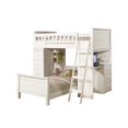 thumbnail image 5 of ACME Willoughby Twin Loft Bed with Desk in White, 5 of 5