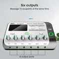 thumbnail image 3 of (Uk plug)Eletric Muscle Stimulator 6 Output Channel Digital Electrical Acupuncture Needle Health Relax Electroacupuncture Patch Massager, 3 of 5