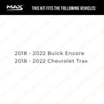 thumbnail image 2 of MAX Advanced Brakes - Brake Kit For 2018-2022 Chevy Trax, 2018-2022 Buick Encore | Carbon Ceramic Brake and Rotor Kit Front and Rear | Daily Driving Geomet Coated Brake Rotors, 2 of 9