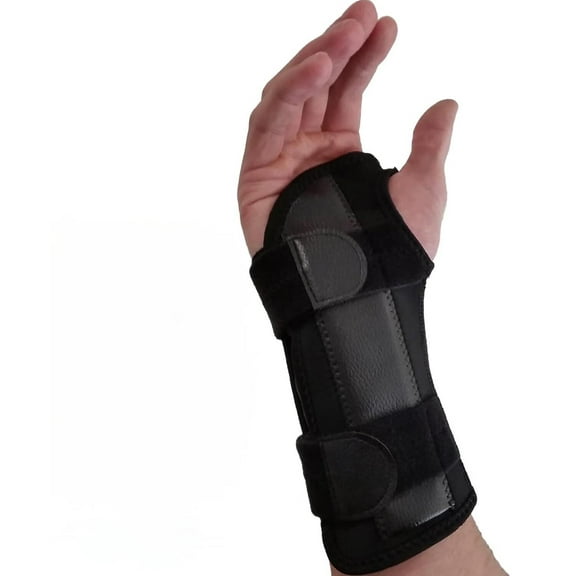 Carpal Tunnel Wrist Brace Night Support | Arm Brace Wrist Guard | Wrist Splint & Hand Brace | Carpal Tunnel Syndrome & Wrist Tendonitis Pain Relief Forearm Compression | Men Women (Right Wrist Brace)