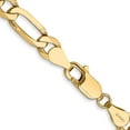 thumbnail image 2 of 14K Yellow Gold 5.25mm Flat Figaro Chain (28 X 5.25) Made In South Africa ffl140-28, 2 of 5