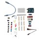 thumbnail image 4 of Juego de inicio básico de placa de circuito Sensor de evitación de obstáculos Sensor de humedad Cable puente Juego de 400 orificios para R3, 4 of 9