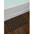 thumbnail image 2 of Carnival Bath Mat, Dancing Women Illustration in Flag Colors and Feathery Costumes, Plush Bathroom Decor Mat with Non Slip Backing, 29.5" X 17.5", Charcoal Grey Multicolor, by Ambesonne, 2 of 2