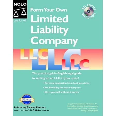 Form Your Own Limited Liability Company With Cdrom