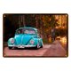 thumbnail image 2 of Letreros Metal Vintage Rectangulares para Vehículo Coche Retro Impermeable Tablero en Puerta, 2 of 9