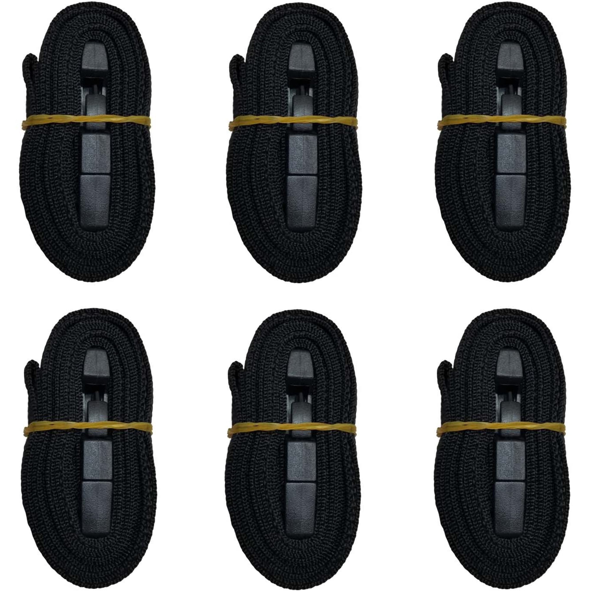 Seamander Boat Cover Tie Down Straps Length Adjustable Quick Release Tightening Straps,6 Packs, 1"Wx96"L, Male+Female