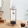 thumbnail image 4 of Cold Brew Coffee Maker – 600ml Iced Coffee Drip Tower, Kyoto-Style Cold Drip Coffee Pot with Adjustable Valve, High Borosilicate Glass & Stainless Steel, 4-Hour Extraction, 6-8 Cups, 4 of 18