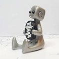 thumbnail image 3 of Figura de robot de resina Alivia tu ansiedad Tu ansiedad es una azada mentirosa Estatua de robot mentiroso Artesanía Imagen de robot Adorno, 3 of 5