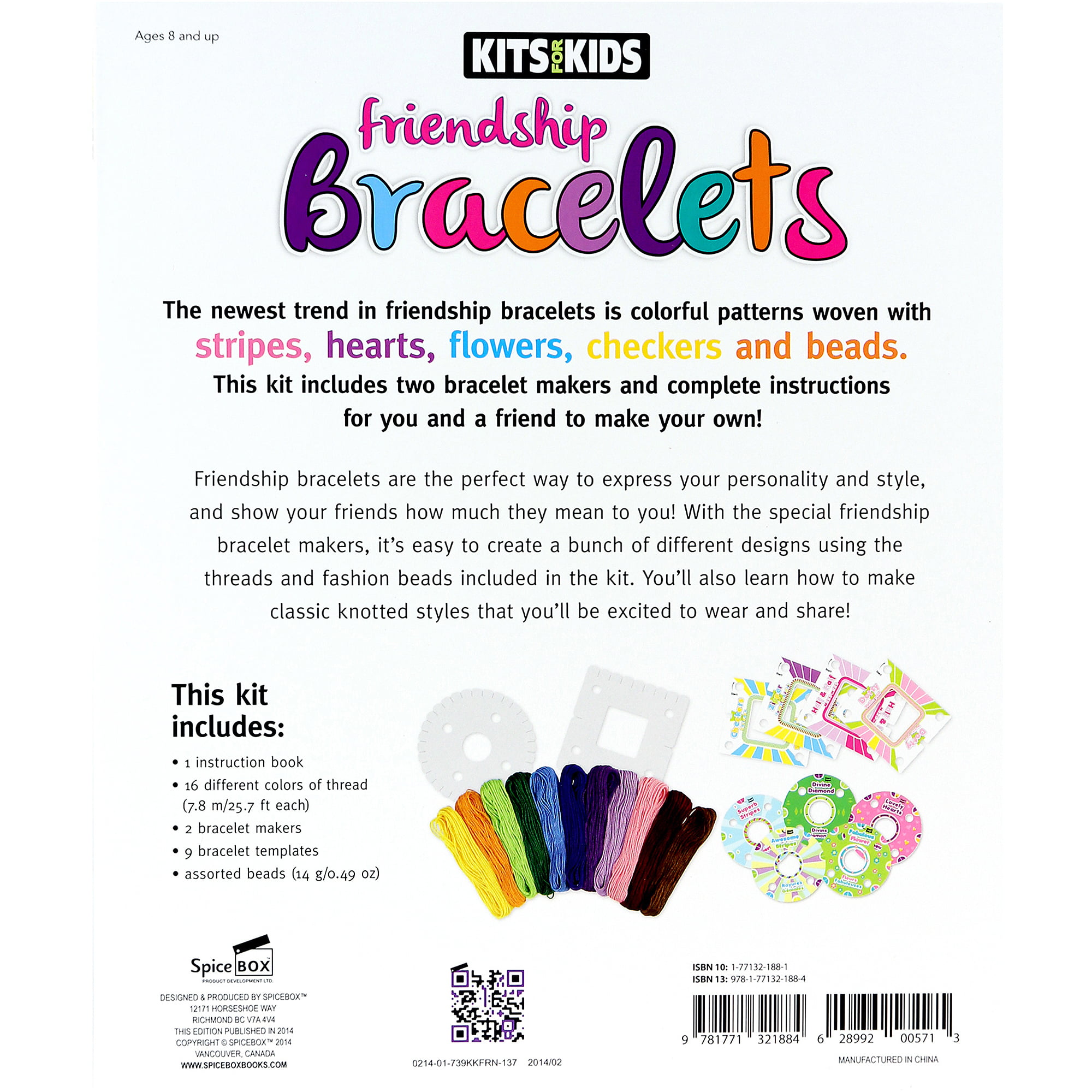 SpiceBox Friendship Bracelets Kit