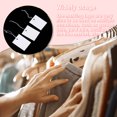 thumbnail image 3 of 90 Pieces Marking Tag Hang Tags Display Label with Elastic String Attached Blank Common Suitable for Clothing Displaying Usage TLX-022, 3 of 6