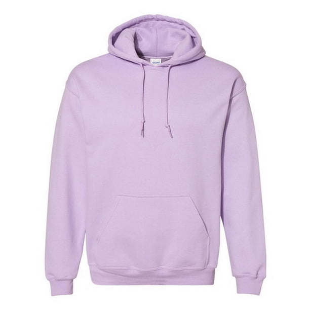 Gildan - Sudadera con capucha de combinación de tejidos Unisex (Orquídea)
