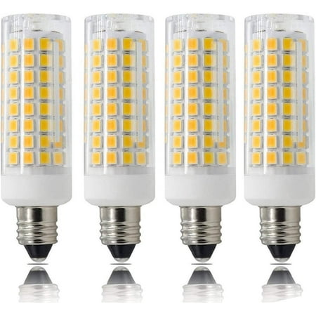 LINLIN 4Packs E11 LED Bulb Dimmable,10W(100W Equivalent Halogen Replacement Light),110V 850 LM,360 Degree Beam Angle for Indoor Decorative Lighting