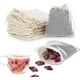thumbnail image 1 of 50pcs Cotton Muslin Bags-3.94 X 3.15 Inches Eco-friendly Drawstring Bags For Reusable Sachet, Crafts, Teas, Spices, Soaps, Jewellery, Crafts, Parties, 1 of 5