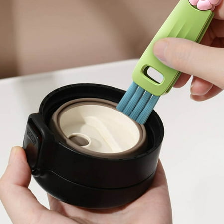 

3-in-1 Cleaning Products Cup Cover Brush Multifunctional Cleaning Christmas Clearance Brush Milk Bottle Household Essentials Cup Cup Cup Household Cleaning Home Essentials Brush Cup