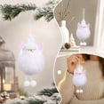 thumbnail image 5 of Boovnll Christmas Ornaments 6 Pcs, Plush Christmas Tree Decorations with Knit Hat and Winged Doll Pendants, Xmas Hanging Ornaments for Home Holiday Decor, 5 of 7
