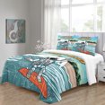 thumbnail image 4 of Inteprter Juego de ropa de cama de 3 piezas, funda de edredón para el hogar, juego de edredón de fibra de poliéster multicolor de varios tamaños para Juegos de cama LYCLB210925001 L Inteprter HA011559-11, 4 of 6