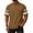 Brown, variant on Men's Short Sleeve V Neck Jersey Style Tops Summer Alphabet Pattern Printed T-Shirt The 250 Years of USA Flag Design Short Sleeves,Red,M