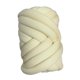 thumbnail image 2 of Hilo grueso de 1,5 kg, hilo tubular jumbo suave para tejer a mano, diámetro de 2,5 cm, 295 pulgadas Beige, 2 of 9