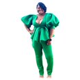 thumbnail image 4 of Elegant Women's Plus Size Puff Sleeve Legging Set, 4 of 6