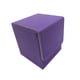 thumbnail image 5 of Estuche organizador para baraja de cartas, cierre coleccionable, funda de piel sintética para cartas deportivas. Violeta, 5 of 9