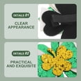 thumbnail image 3 of HLONK 3 PCS/Set Barrettes for Girls Tropical Flower Hair Accessories, 3 of 8