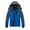 Blue, variant on Men's Waterproof Ski Jacket with Fleece Lining - Winter Snow Coat for Hiking & Outdoor Sports Black Large