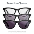 thumbnail image 6 of Ray-Ban Meta (Gen 2), Skyler, Shiny Black, Transitions® Amethyst Lenses | Smart AI Glasses, 6 of 7