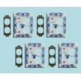 thumbnail image 2 of 4 Vintage Switch Plate White Delft Porcelain Toggle/Outlet | Renovator's Supply, 2 of 2