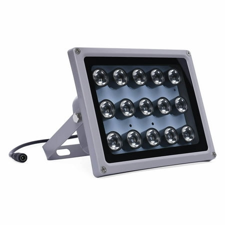 

15LED IR Infrared Illuminator Lamp Night Vision Light 45° Level Angle Low Power Consumption Suitable for CCTV Camera Producing Better Image