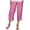 Hot Pink, variant on HXWCHs Plus Size Mom Jeans Women's Fashion Solid Color Elastic Flax Long Pants for Beach and Leisure Wear XXXXXXL Black