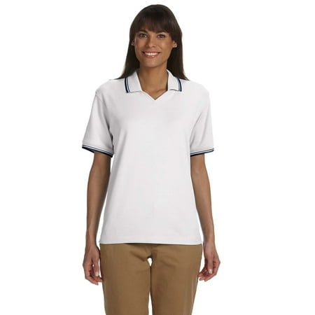 Devon & Jones Polo Interlock Parfait pour Femme