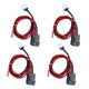 thumbnail image 1 of 4X Cable de Radio Cable de Alimentacion para FT-450 FT-991 -480 ICOM IC-7000 IC-7600, 1 of 5
