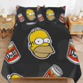 thumbnail image 6 of Simpsons Bedding Sets Comfort 3 Pieces Bedding Set 1 Duvet Cover + 2 Pillowcase Decorative Bedding 102"x90", 6 of 8