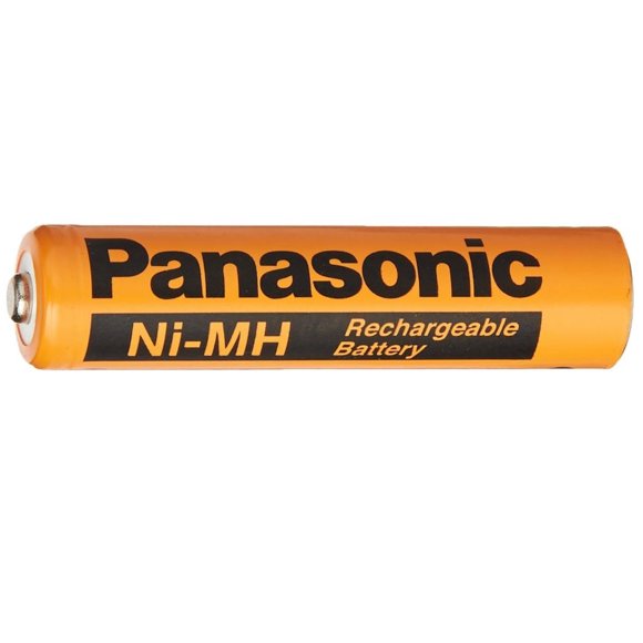 2 x AAA Panasonic 750 mAh NiMH Rechargeable Batteries (Low Discharge)