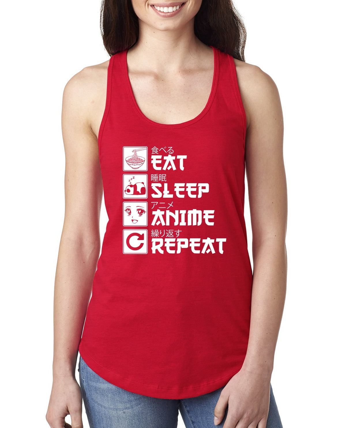 Wild Bobby Wild Bobby Eat Sleep Anime Repeat Pop Culture Women Racerback Tank Top Red Large Walmart Com Walmart Com Wild Bobby Wild Bobby Eat Sleep Anime Repeat Pop Culture Women Racerback Tank Top Red Large Walmart Com Walmart Com