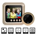 thumbnail image 3 of Timbre visual Irfora Visor de puerta digital Mirilla Cámara de puerta Timbre Visión nocturna Sesión de fotos Monitoreo de puerta digital para seguridad en el hogar Irfora Timbre visual, 3 of 7