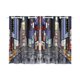 thumbnail image 1 of ABPHQTO Times Square en Nueva York Cortina Ventana Cortina Cocina 65x90 cm (Dos Piezas), 1 of 3