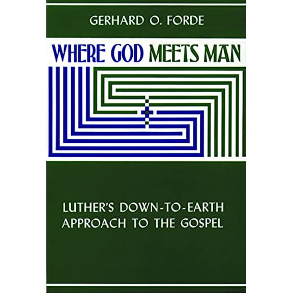 Pre-Owned Where God Meets Man (Paperback) 0806612355 9780806612355