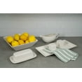 thumbnail image 5 of 10 Strawberry Street Nova Square 40 Piece Stoneware Dinnerware Set, Cream/White, 5 of 10