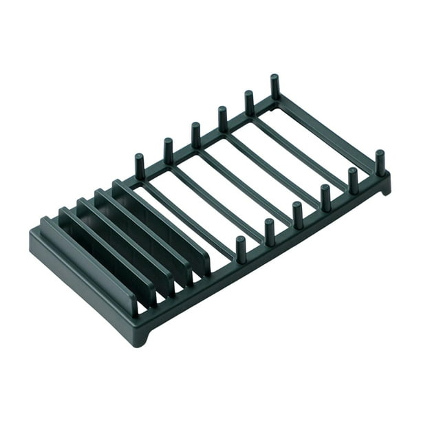 Estante multiusos para platos, estante para secar platos, estante de almacenamiento para armario de encimera de BLESIY Estante de secado de platos