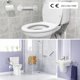 thumbnail image 3 of Barras de Agarre para Baño con Agarre Antideslizante y Círculos Luminosos de Seguridad, Asa de Baño, Toallero 30 cm-Niños y Discapacidad, 3 of 5