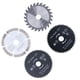 thumbnail image 3 of Cuchillas de corte circulares, 4 piezas/juego de mini hojas de sierra circulares, hardware multifuncional, 3 of 8