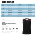 thumbnail image 4 of Kdxio Sparkling Pink Night Sky for Men's Muscle T-shirt,Sleeveless for Workout Running Athletic Gym Lounge Casual, 4 of 5