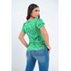 thumbnail image 3 of Blusa Con Flores Dama Verde Mundo Terra 026269, 3 of 3