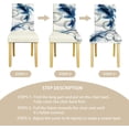 thumbnail image 4 of Abstract Chair Covers for Dining Room Set of 4, Dining Chairs Seat Cover,Kitchen Stretch Chair Covers,Seat Cover for Dining Chairs,Furniture Protector for Chairs Dining Room,Slipcover Chair Covers, 4 of 6