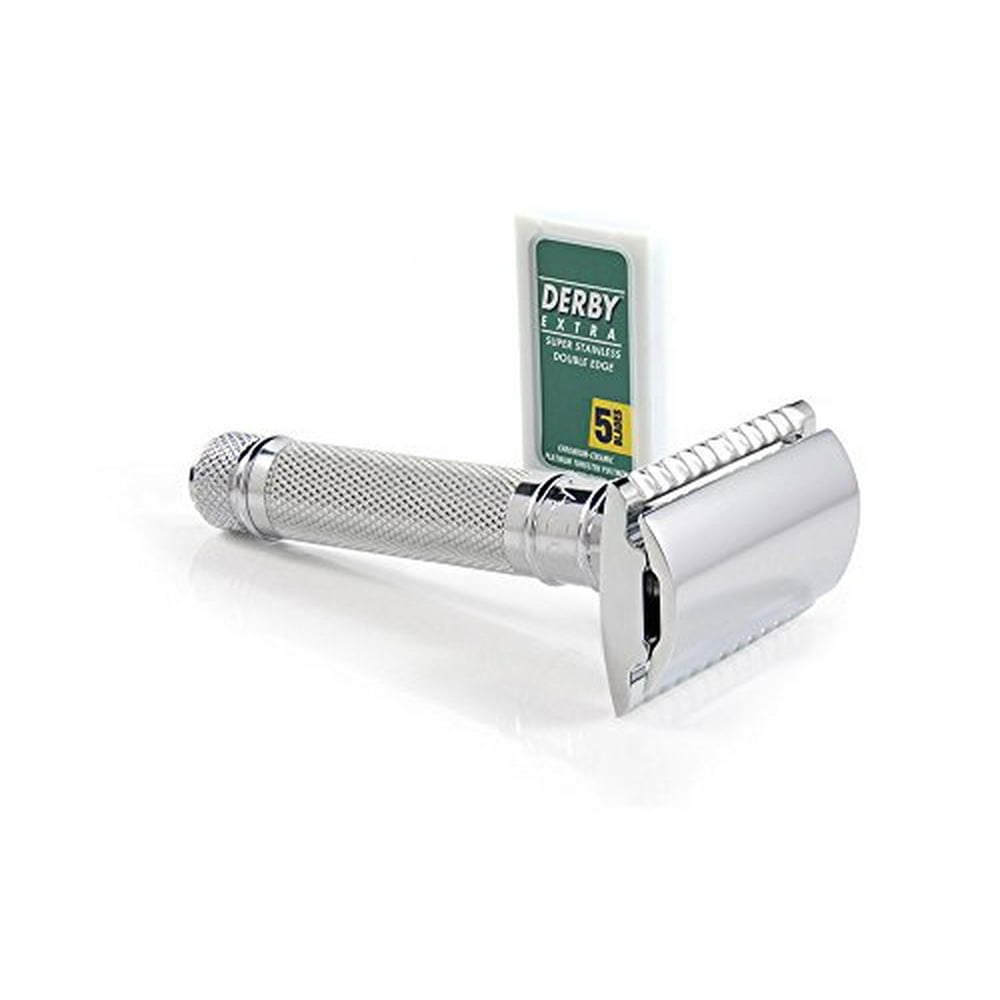 Edwin Jagger Edwin Jagger Double Edge Safety Razor, Knurled, Short
